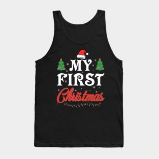 My First Christmas Tshirt Tank Top